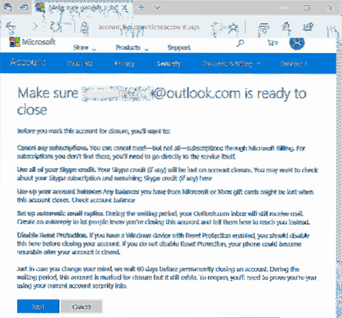 How To Close And Delete Your Microsoft Account