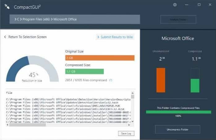 So komprimieren Sie Spiele und Programme in Windows 10