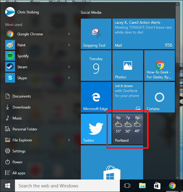 So konfigurieren Sie die Windows 10-Wetter-App