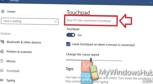 Jak skonfigurować przesunięcie trzema palcami do nawigacji w przeglądarce w systemie Windows 10