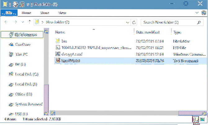 How To Convert Install.ESD To ISO File