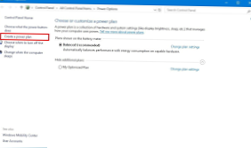 How To Create A Custom Power Plan On Windows 10