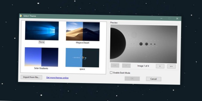 How to create a dynamic wallpaper theme for Windows 10