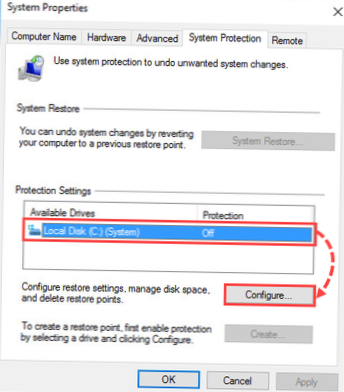 Como criar um ponto de restauração do sistema no Windows 10
