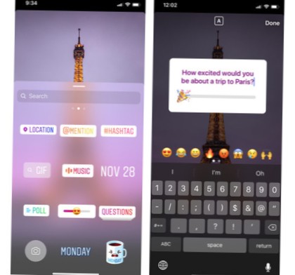 Como criar uma enquete de história no Instagram