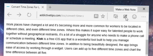How To Create And Share Notes In Edge In Windows 10