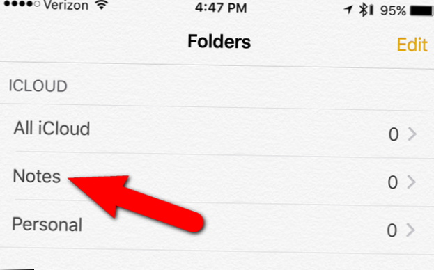 How To Create Checklists In The Notes App In iOS 9