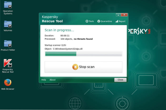 How To Create Kaspersky Rescue USB Drive