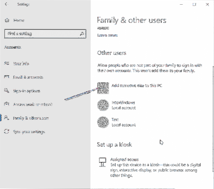 Jak vytvořit místní uživatelský účet bez hesla ve Windows 10