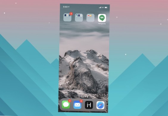 Jak vytvořit bezejmenné složky v systému iOS