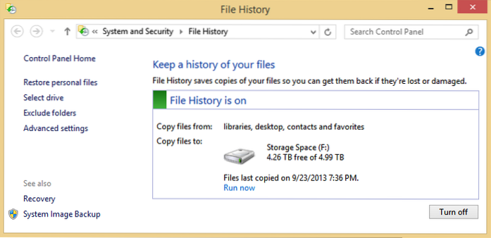 Como criar uma imagem de backup do sistema no Windows 8.1