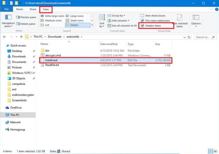 How To Create Windows 10 ISO From ESD