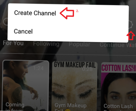 Como criar seu próprio canal no Instagram
