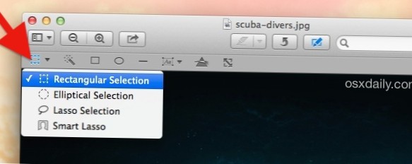 How to crop and resize images in Preview on macOS