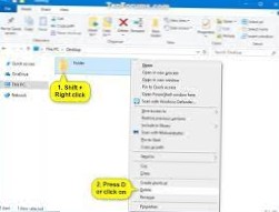 How to delete a file or folder in use on Windows 10