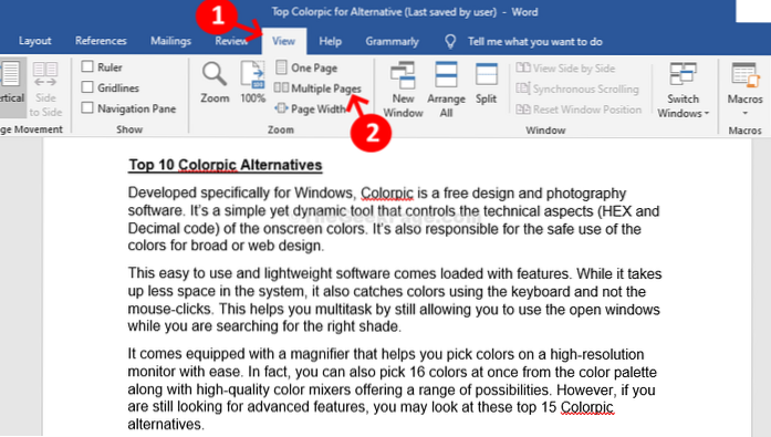 How To Delete Pages in MS Word Using Shortcut Key