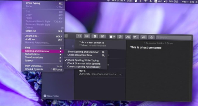 Slik deaktiverer du autokorreksjon per app på macOS