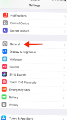 Jak wyłączyć odświeżanie aplikacji w tle na danych komórkowych w iOS 11