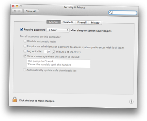 Jak zakázat režim spánku obrazovky uzamčení v systému macOS