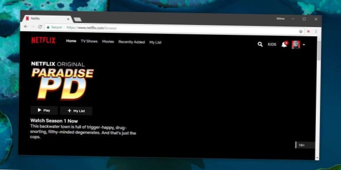 Comment désactiver la lecture automatique des remorques Netflix