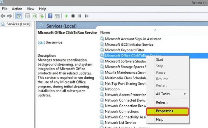How To Disable Office Click-To-Run Service In Windows 10