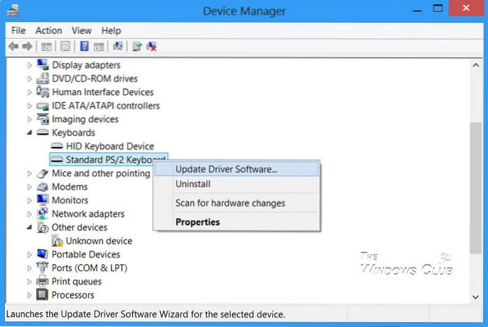 Jak zakázat, vrátit zpět, aktualizovat a odinstalovat ovladače ve Windows 10