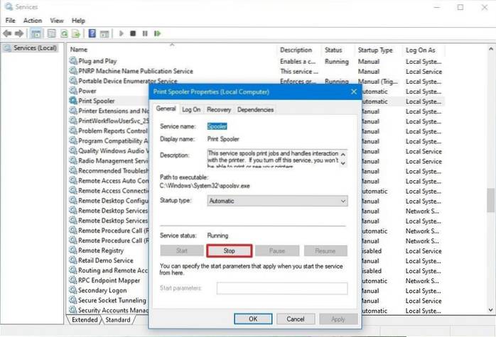 Cum să dezactivați serviciile în Windows 10