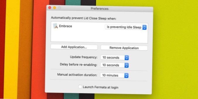 Jak zakázat režim spánku na víku na MacBooku