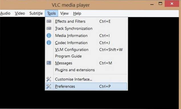 Hur man inaktiverar undertexter som standard i VLC Media Player