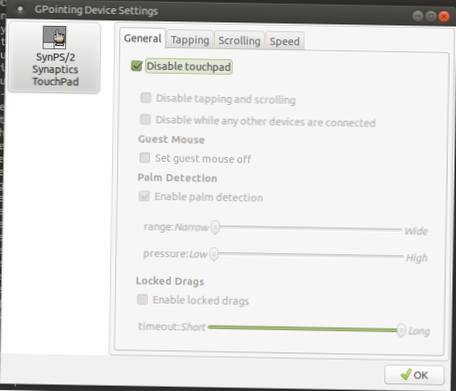 So deaktivieren Sie das Touchpad unter Linux