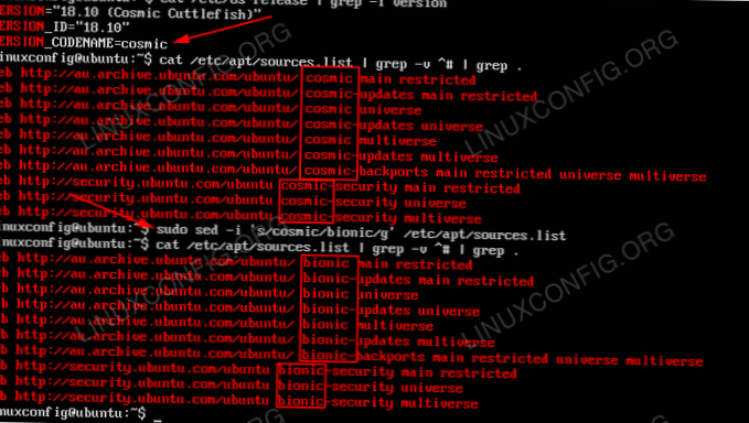 How to downgrade Ubuntu to a previous version