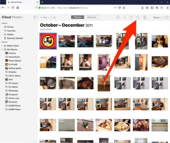 Comment télécharger des photos iCloud sur un PC Windows 10