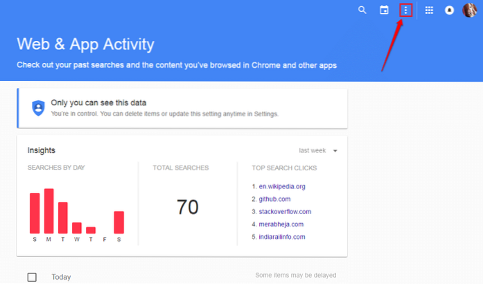 Jak stáhnout doživotní historii vyhledávání Google