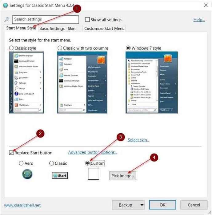 Come cambiare facilmente il pulsante Start di Windows 10