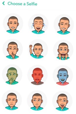 How To Edit Bitmoji Moods In Snapchat