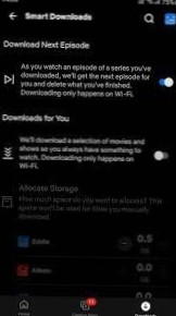 Jak povolit a zakázat inteligentní stahování Netflix