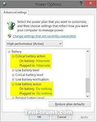 How to Enable / Disable hibernate option in windows 10