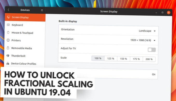 Jak włączyć skalowanie HiDPi w systemie Linux