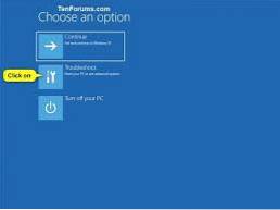 Cómo habilitar o deshabilitar el entorno de recuperación de Windows