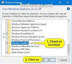 Como ativar ou desativar o sandbox do Windows no Windows 10