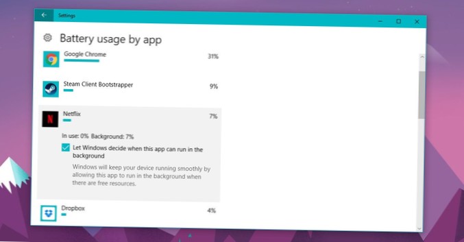 Cum să activați reducerea puterii în actualizarea Windows 10 Fall Creators