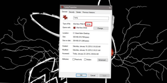 How to enable tags for unsupported files on Windows 10