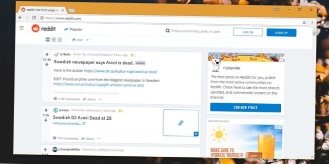 Hoe het nieuwe Reddit-ontwerp in te schakelen