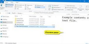 Come abilitare il riquadro di anteprima in Esplora file su Windows 10