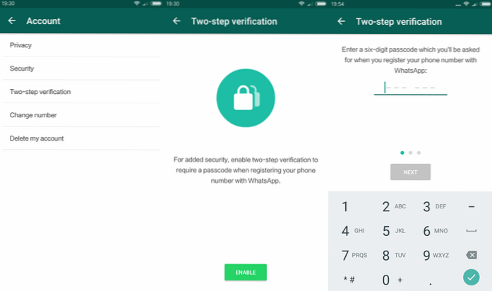 How To Enable Two Step Verification On WhatsApp