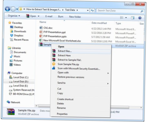 How To Extract All Images From MS Office Documents