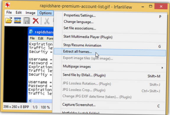 Comment extraire des images d'un GIF sous Windows 10