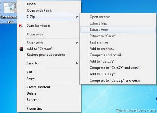 How To Extract Wallpapers/Sounds From A Windows 10/8/7 Theme