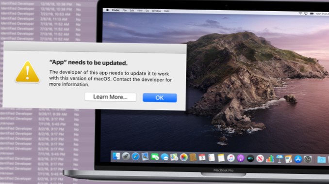 Slik finner du 32-bits apper på macOS