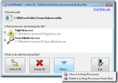 So finden Sie heraus, welcher Prozess eine Datei oder einen Ordner in Windows 10 sperrt